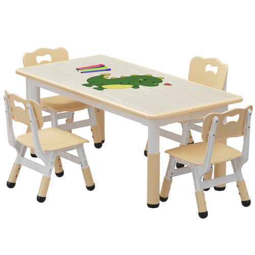 Kids table and chairs set - 4,