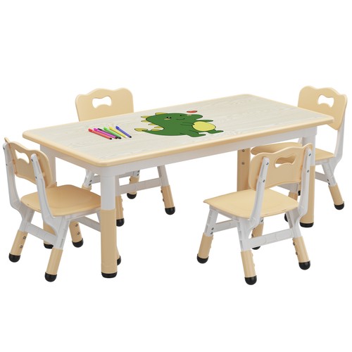 5pcs kids table - 5pcs, set