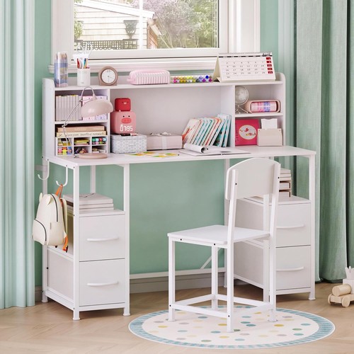 Wooden kids desk and - and, chair