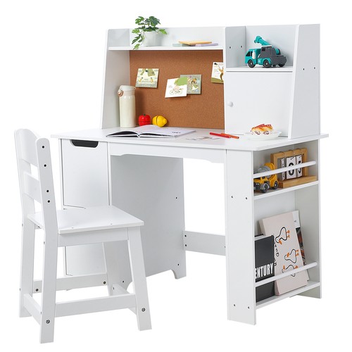 Kids study desk and chair - study, set