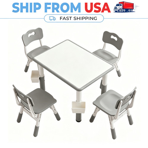 Kids activity table chair - kids, 4