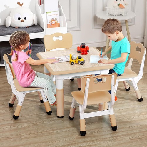 Kids desk and chair set - desk, height