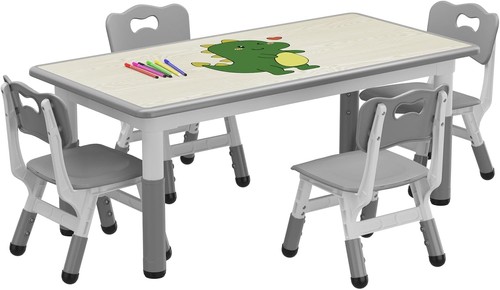 5pcs kids table chair - chair, set